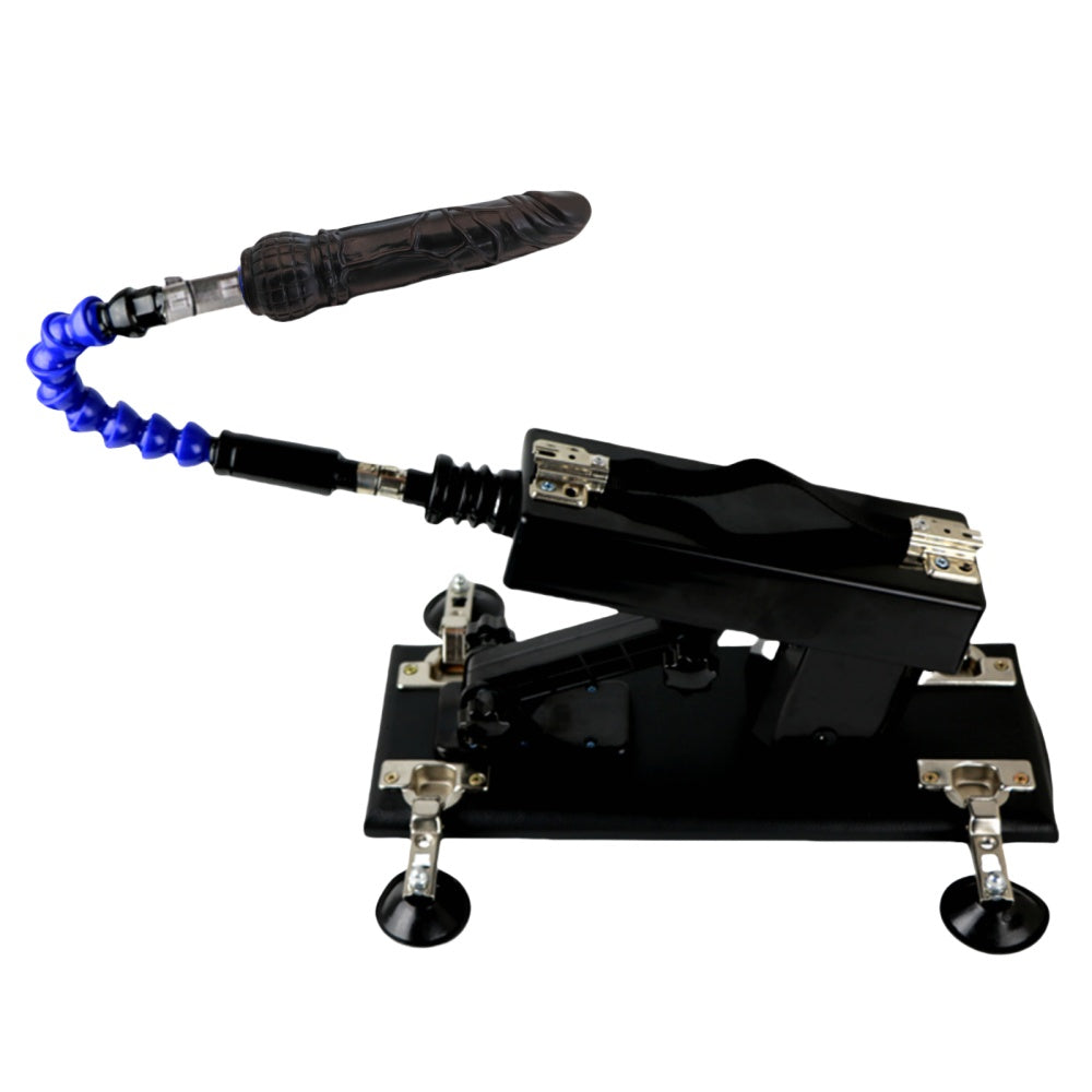 Black Adjustable Thrusting Sex Machine