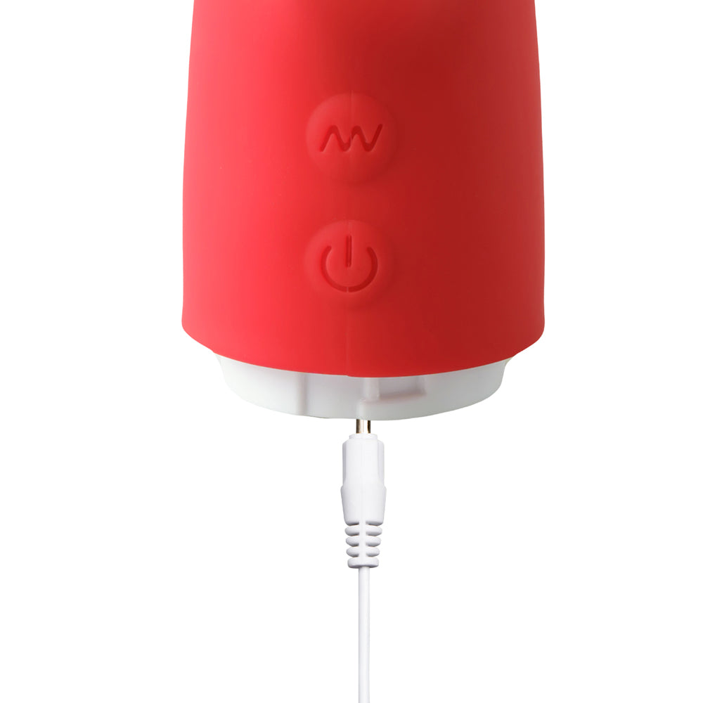 10 Speed Rechargeable Silicone Rabbit Vibrator