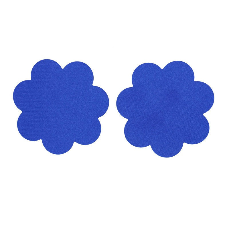 Flower Shaped Nipple Pasties Blue