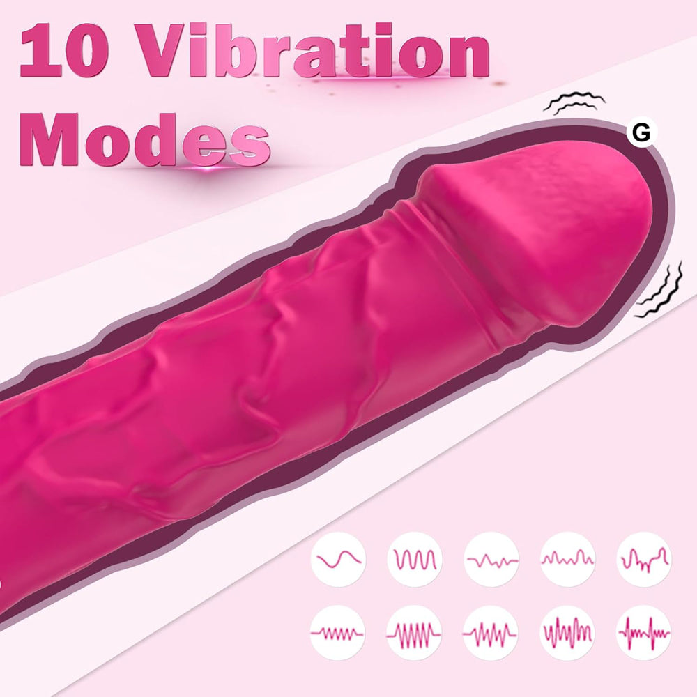 18 CM Bendable Silicone  Realistic Vibrator