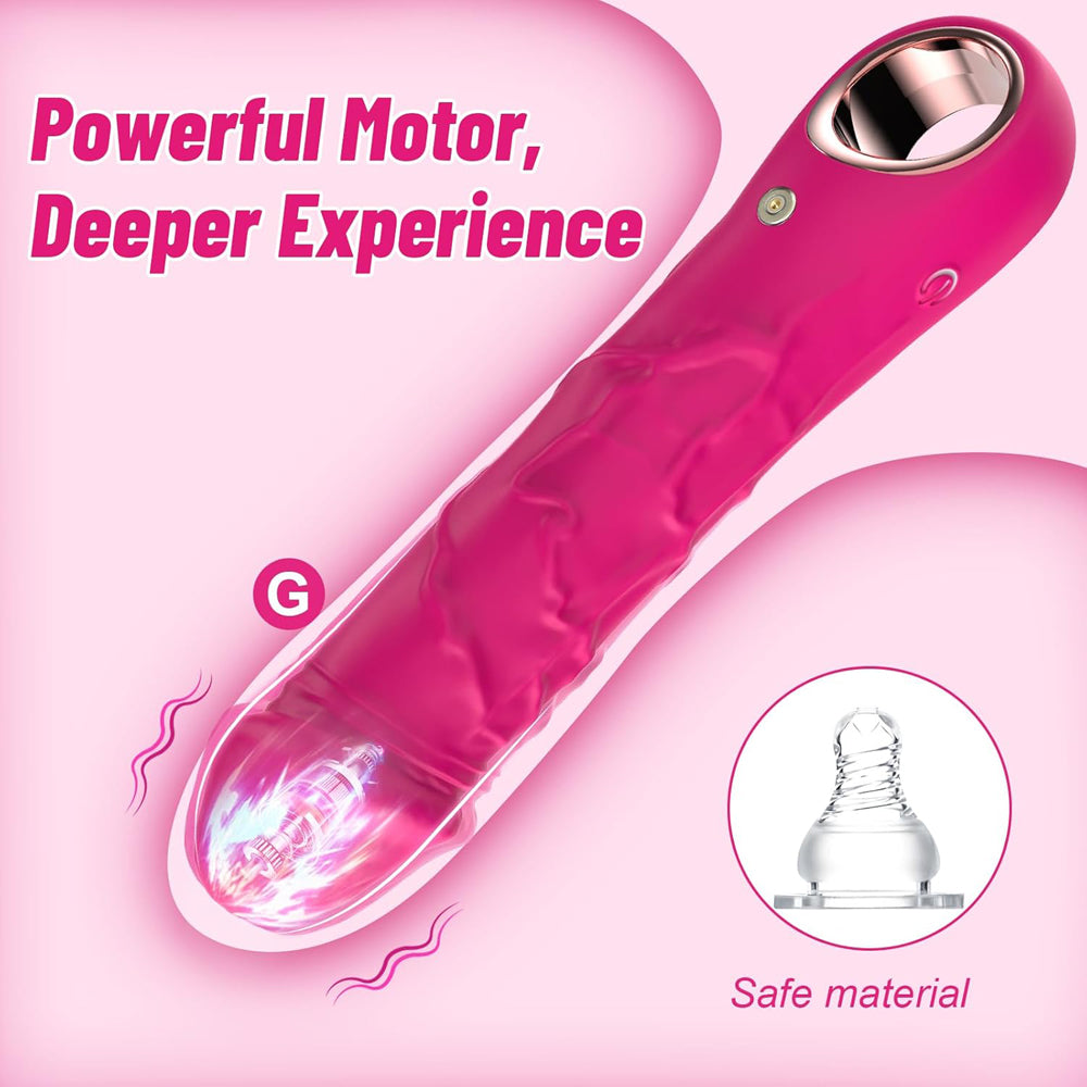 18 CM Bendable Silicone  Realistic Vibrator