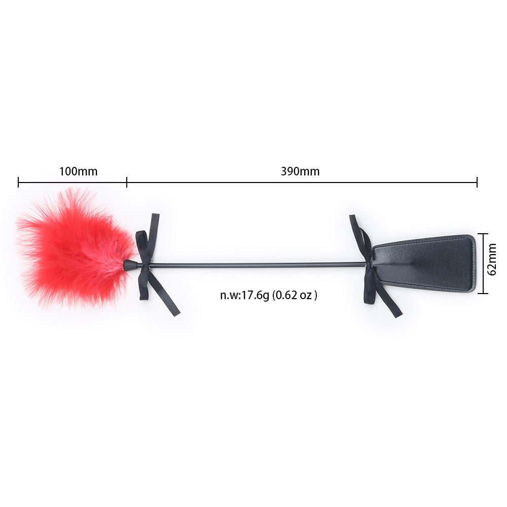 Tease me Feather Tickler Red 49cm