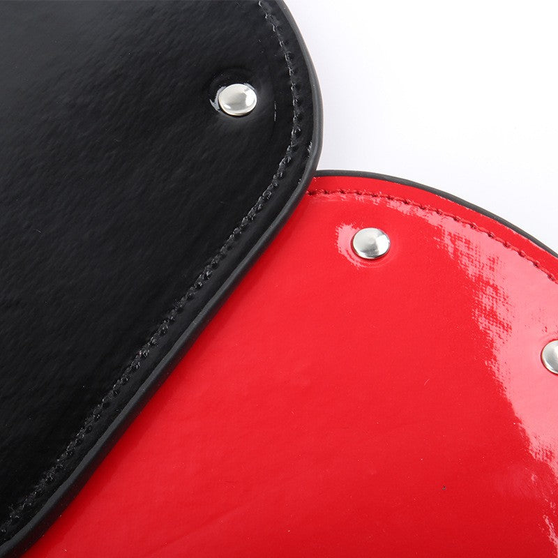 Reversible Round Paddle Black/Red