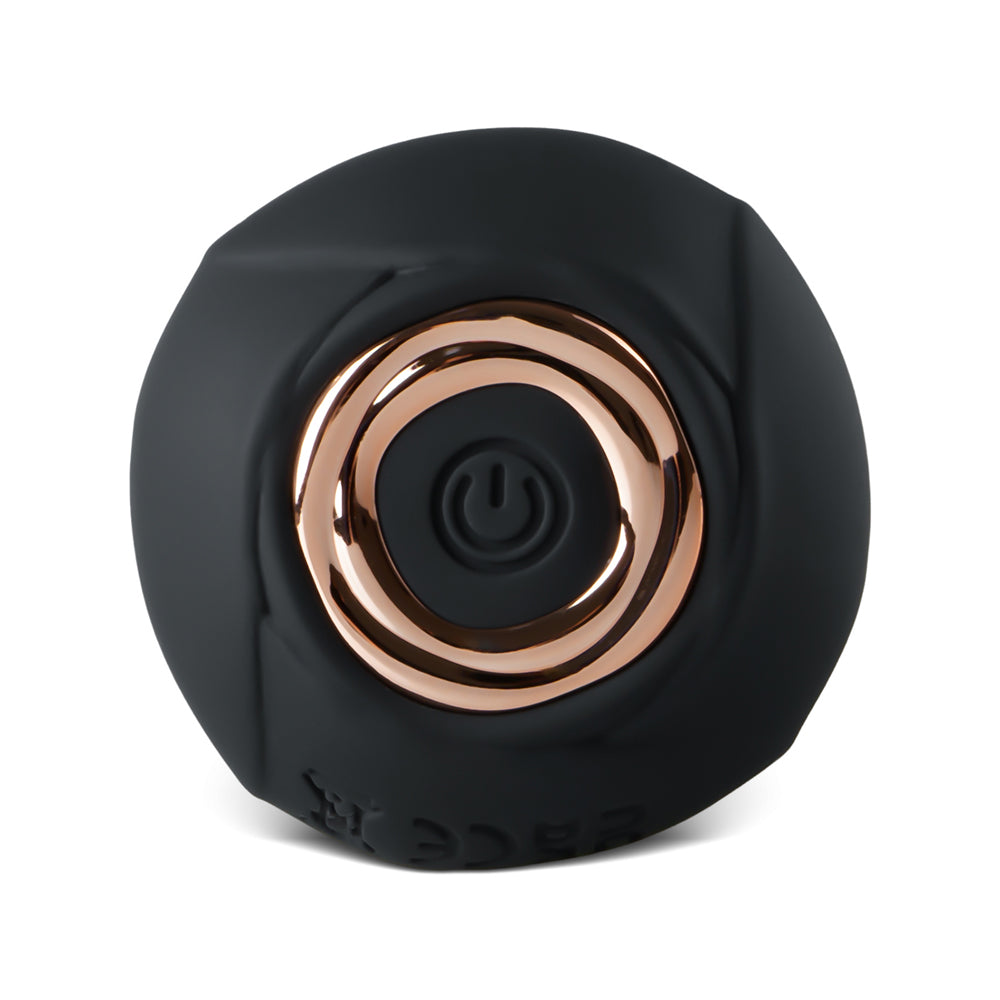 Black 10-Speed Rechargeable Vibrating Massager
