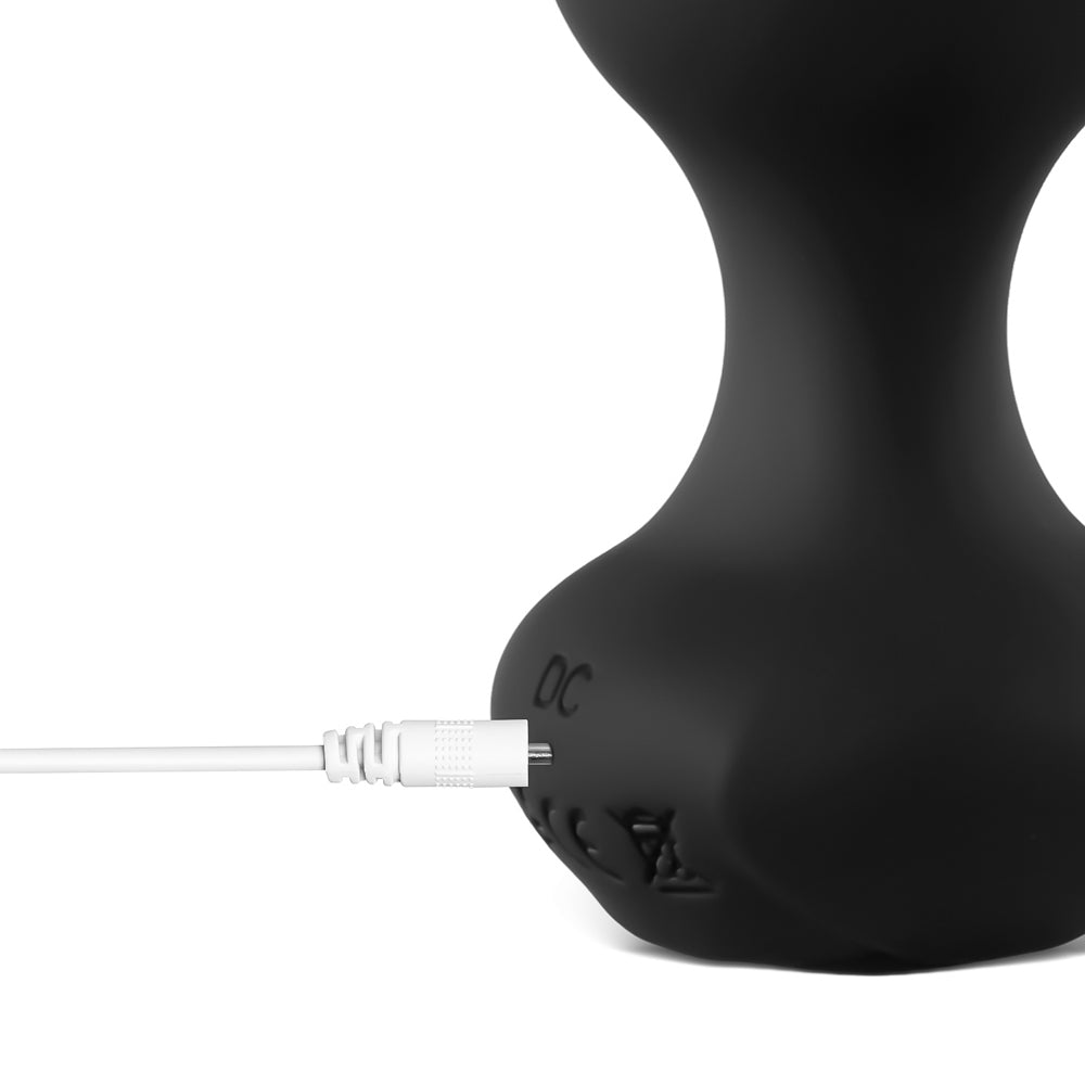 Black 10-Speed Rechargeable  Vibrating Massager