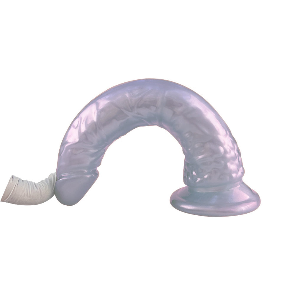 20.5 CM Pearl Purple Realistic Dildo