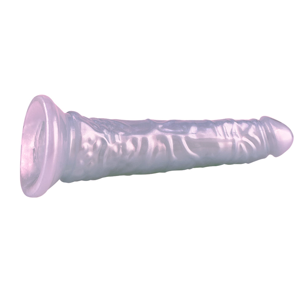 20.5 CM Pearl Purple Realistic Dildo