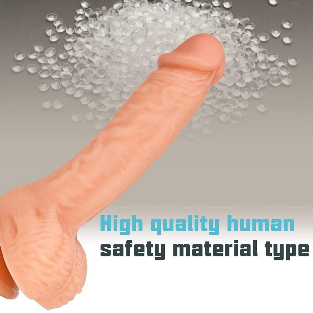 20.5 CM Silicone Dildo with Strong Suction Cup