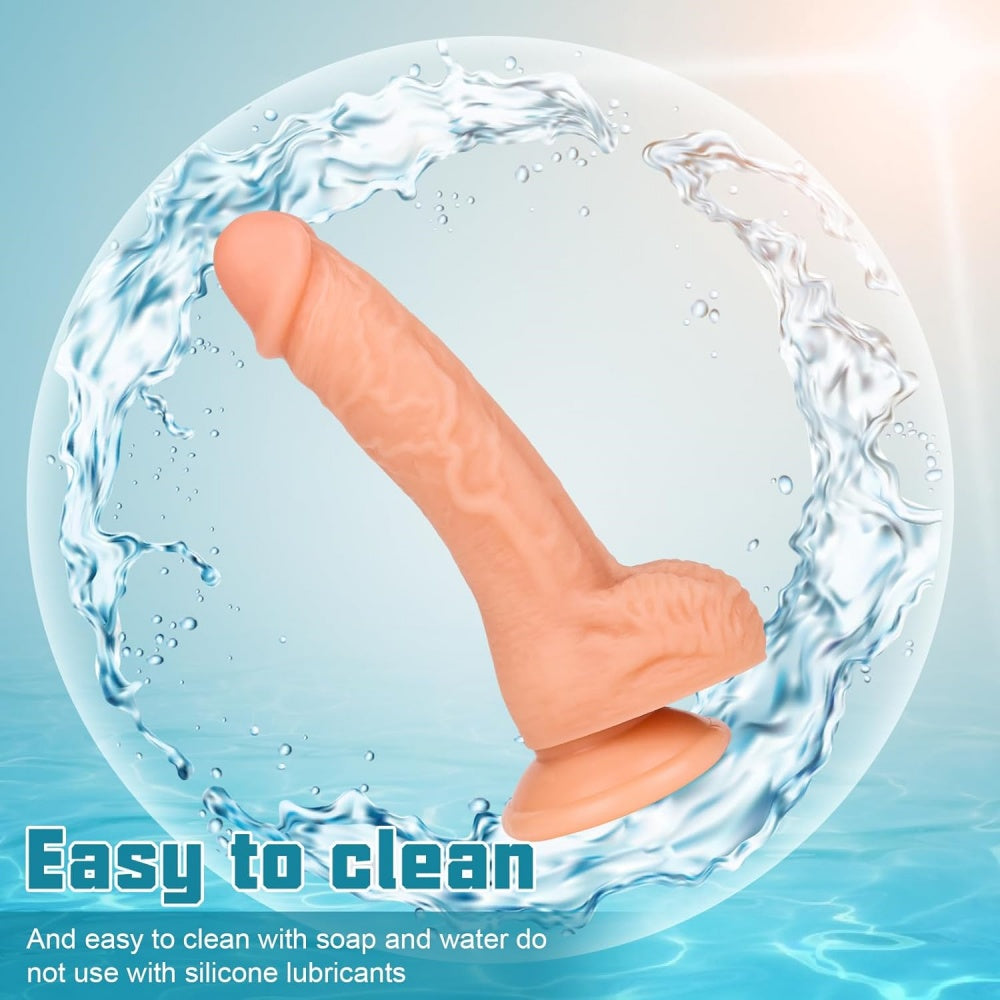 20.5 CM Silicone Dildo with Strong Suction Cup