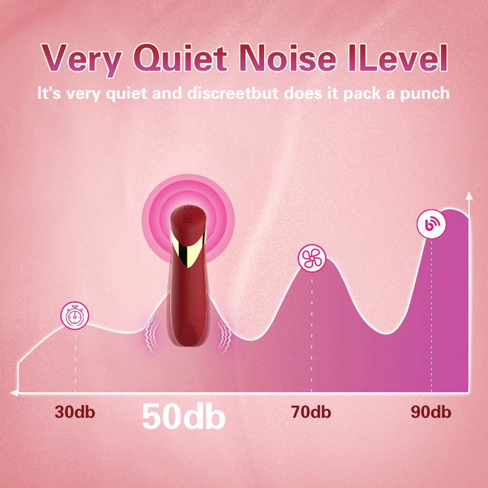 10-Mode Luxury Red  Bullet Vibrator