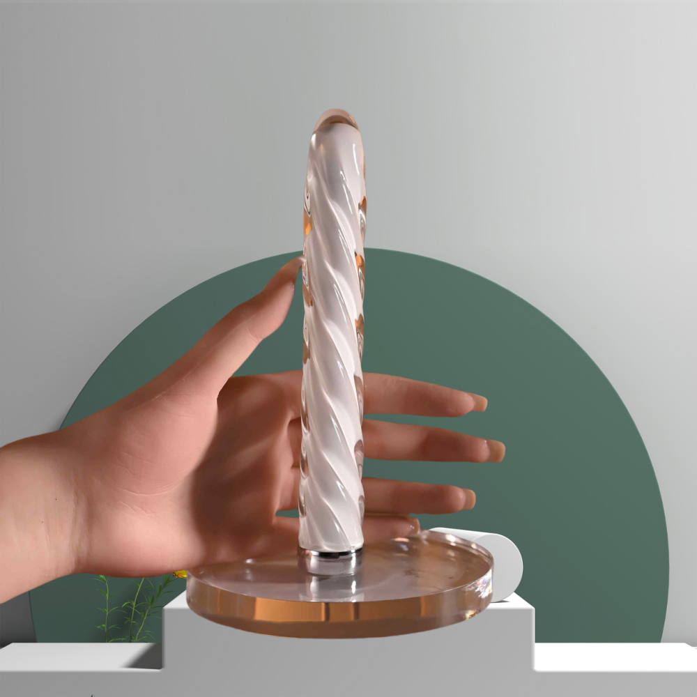 10-Mode Rechargeable Glass Classic Vibrator