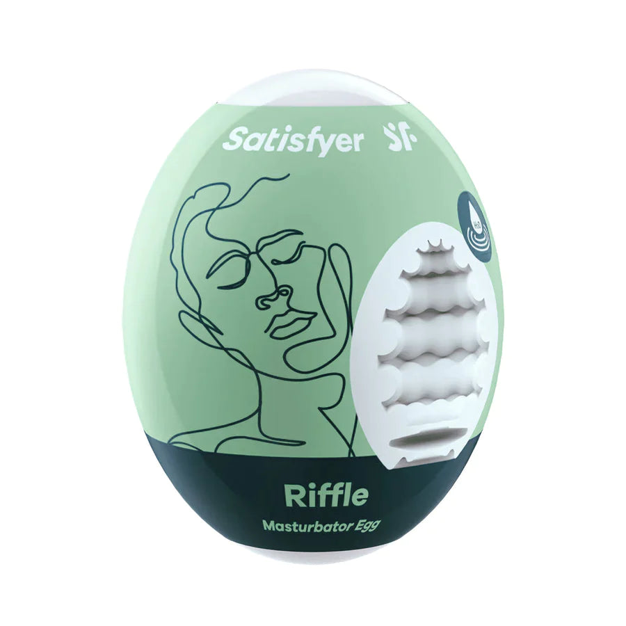 Satisfyer Masturbator Egg - Riffle