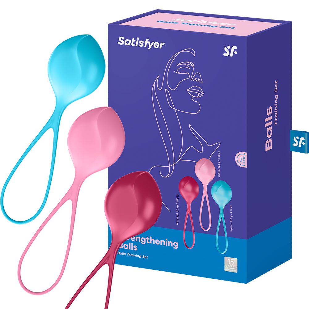 Укрепляющие шарики Satisfyer (набор из 3 шт.)