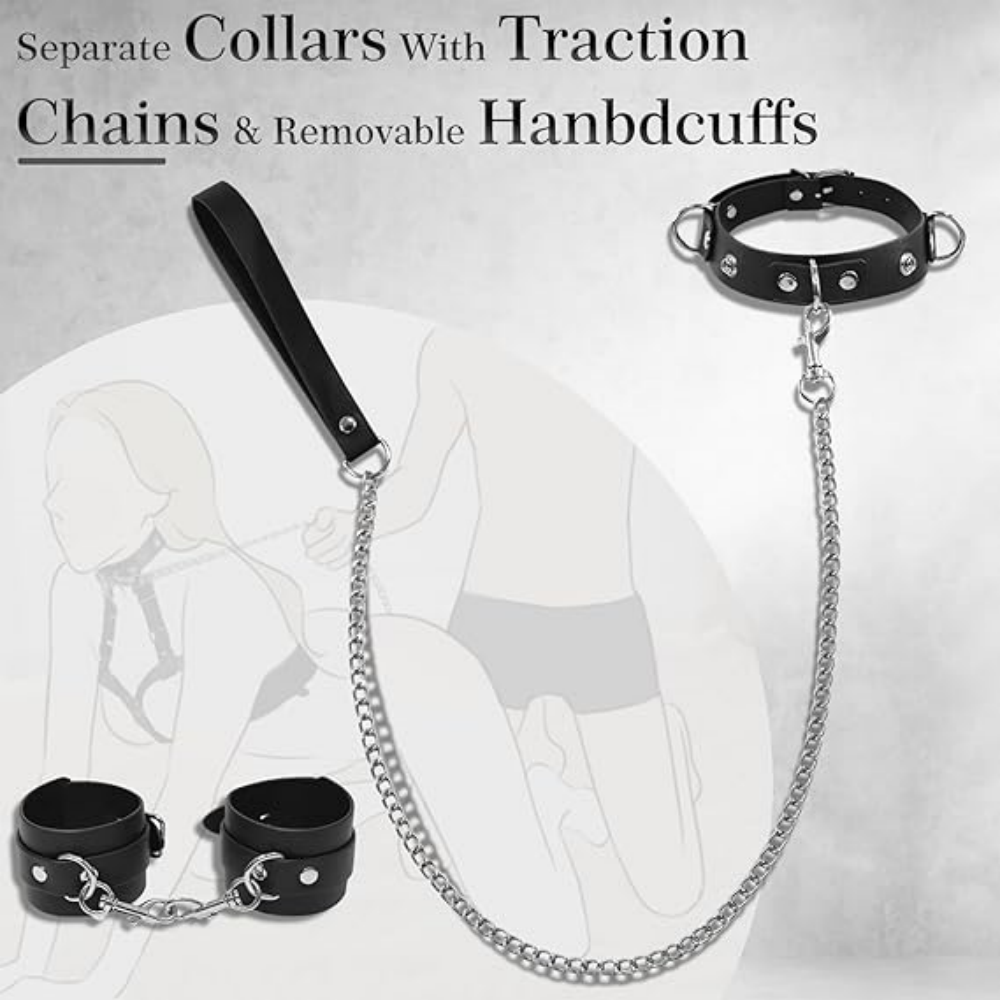 Adjustable Chest Harness Bondage Set
