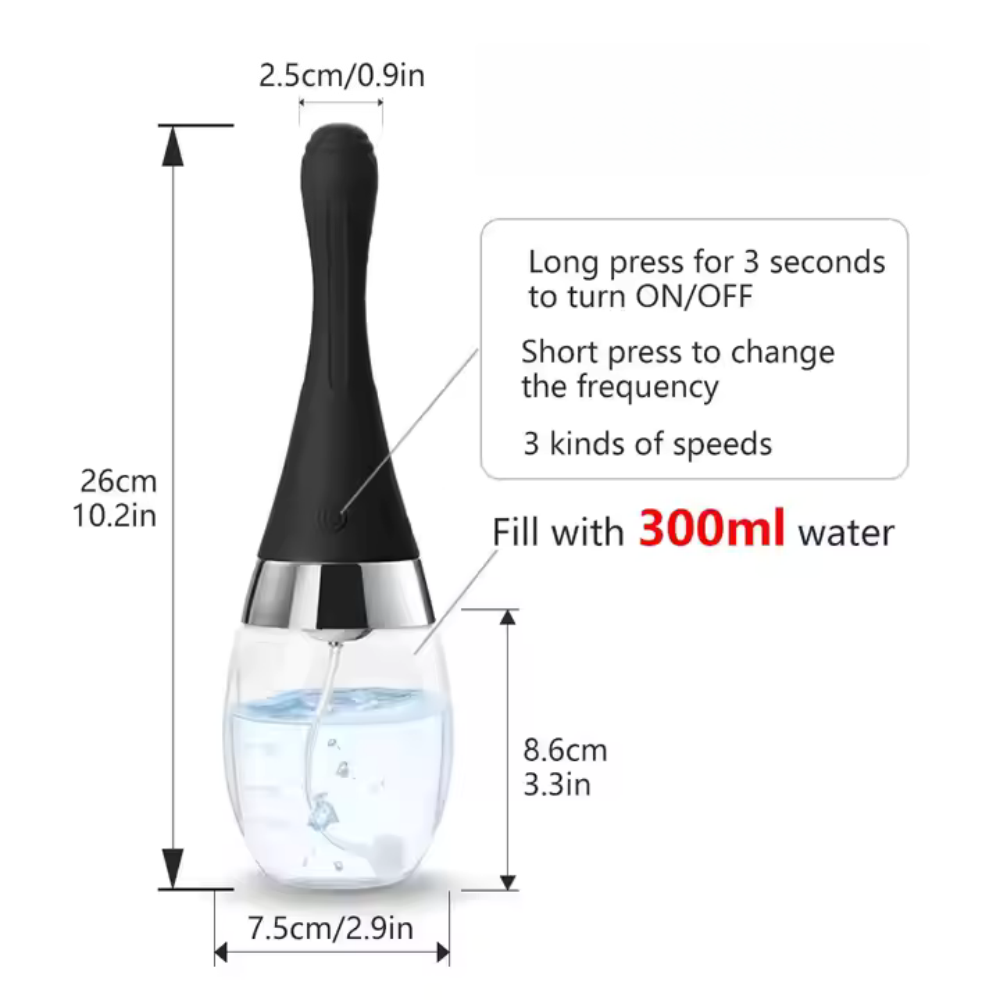Rechargeable Electric Anal Douche 300 ml