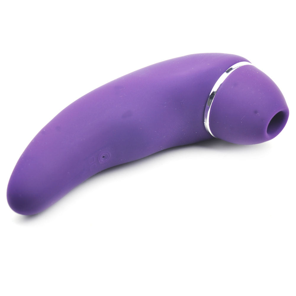 Blue Color Rechargeable Silicone Clitoral Stimulator ( Suction and Vibration )