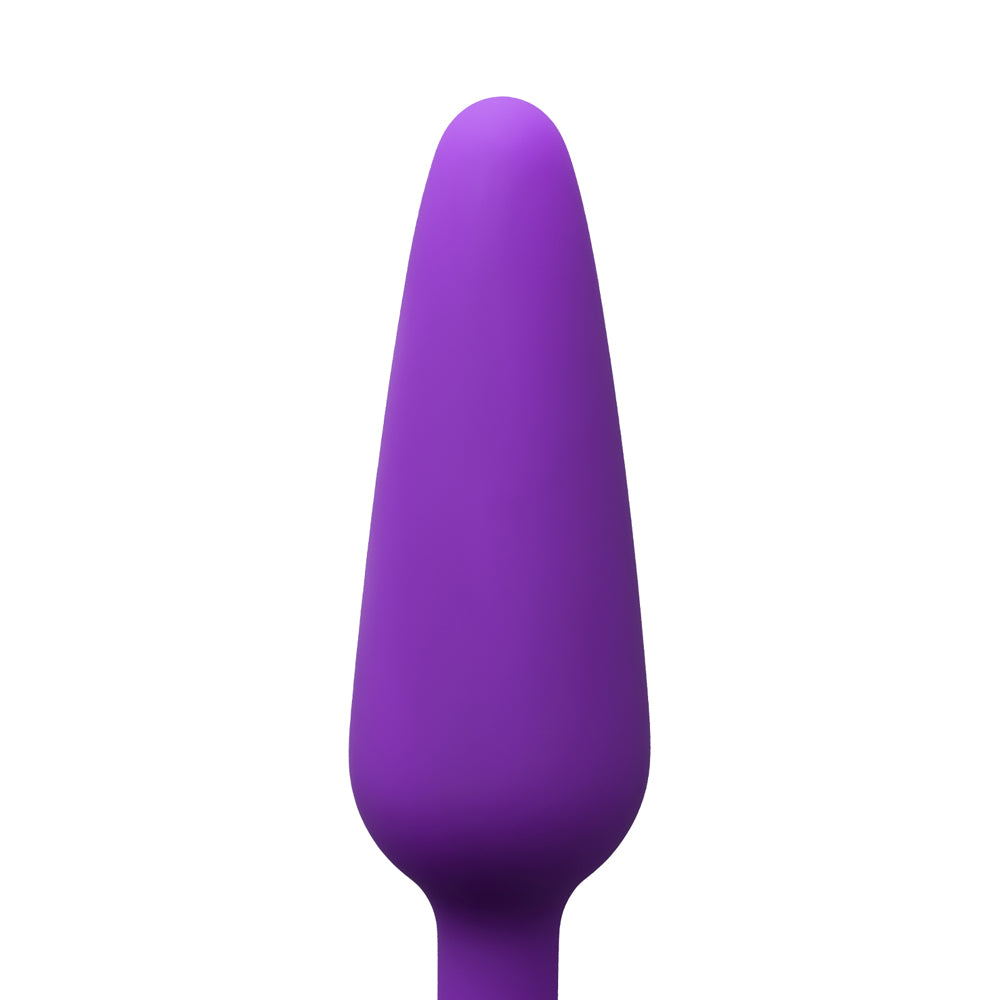 Dark Purple Color Silicone Butt Plug Set