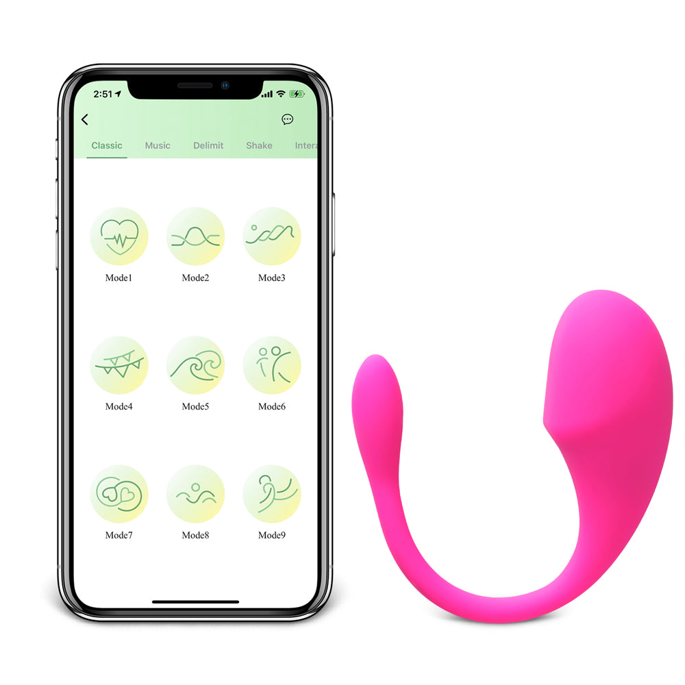 Vibrating Egg with 9-Speed App-Controlled
