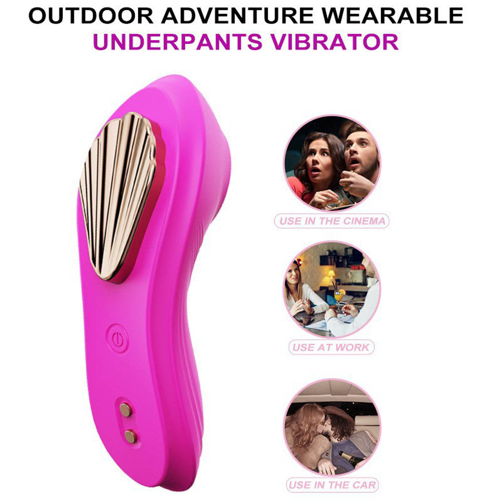 Rechargeable Silicone App-Controlled Panty Vibrator
