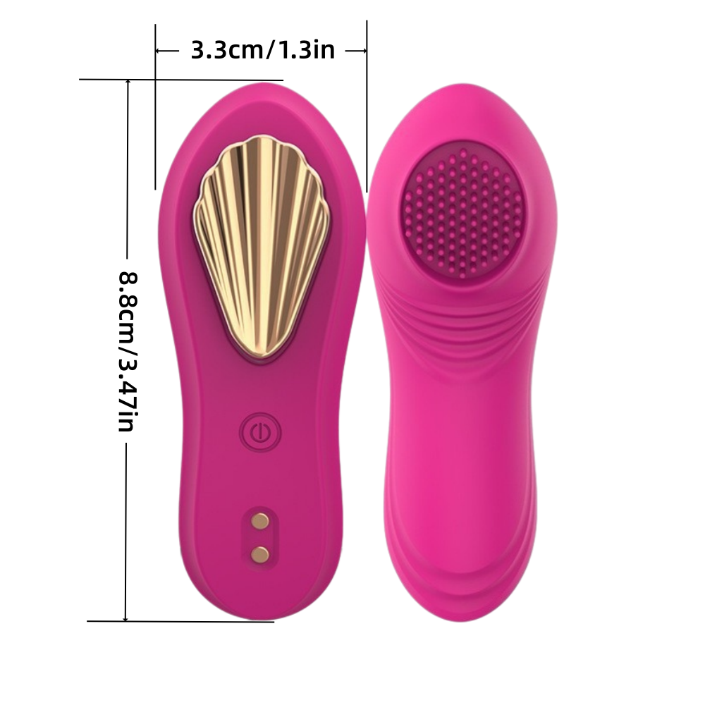 Rechargeable Silicone App-Controlled Panty Vibrator