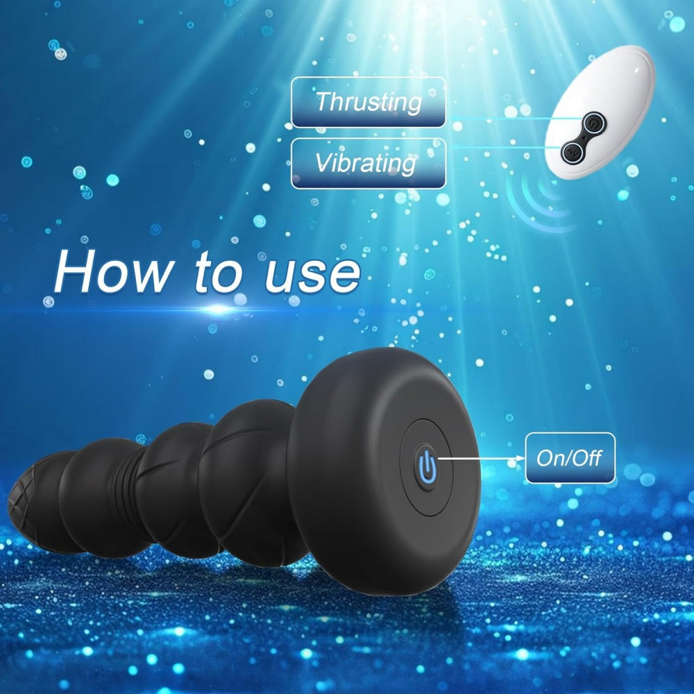 10-Speed  Thrusting & Vibrating  Prostate Massager