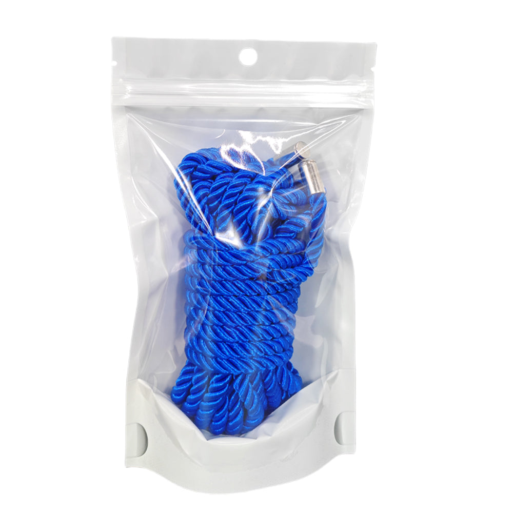 5 M Blue Cotton Bondage Rope