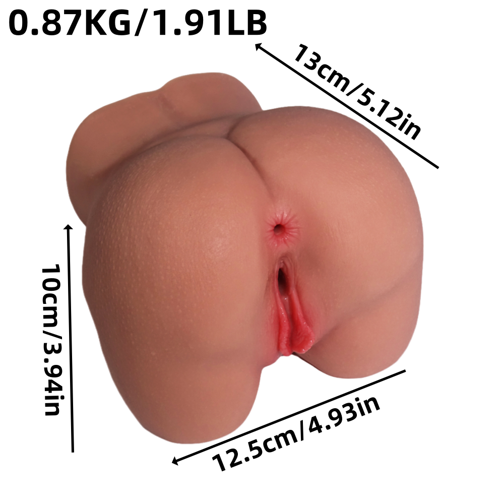 Life-Like Light Brown TPE Sex Doll for Men