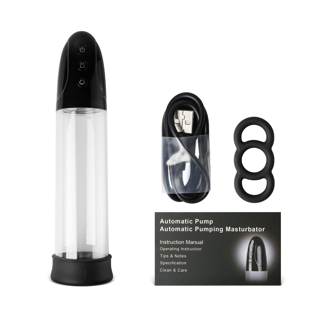 USB Port Rechargeable Automatic Penis Pump