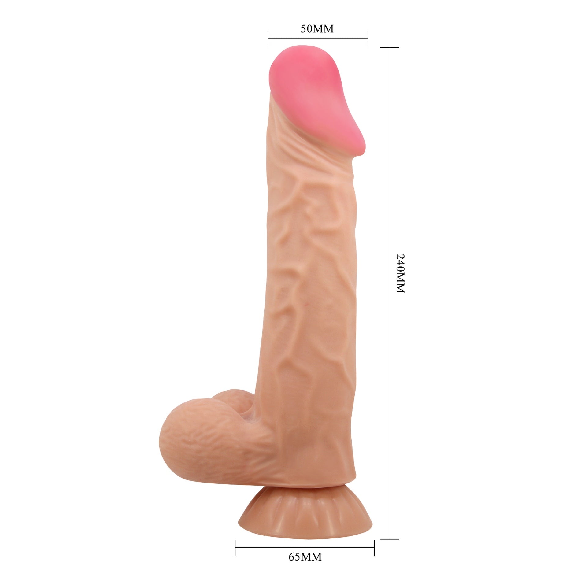 Pretty Love 24 CM Sliding Skyn Realistic Vibrator