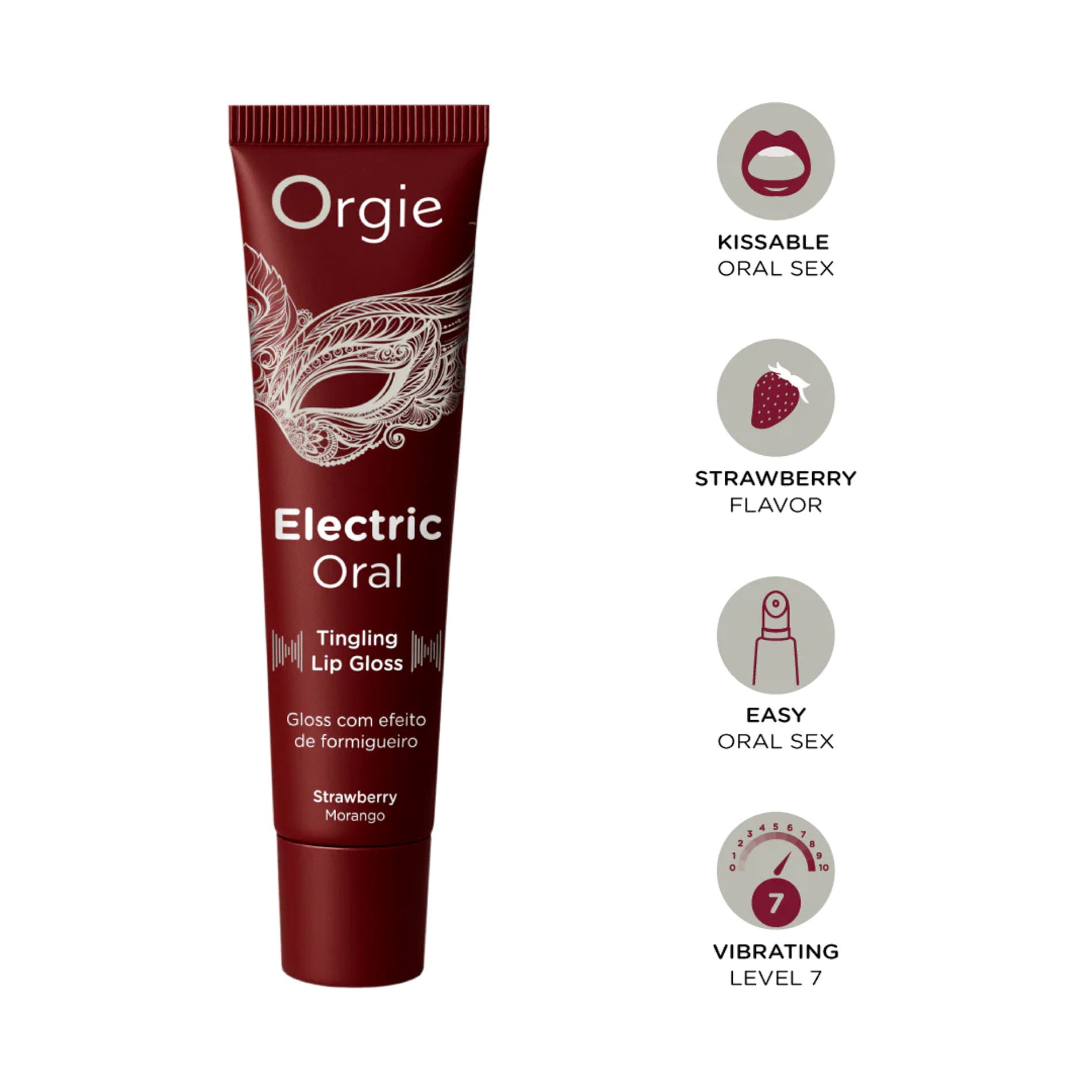 Orgie Electric Oral Strawberry  10 ML