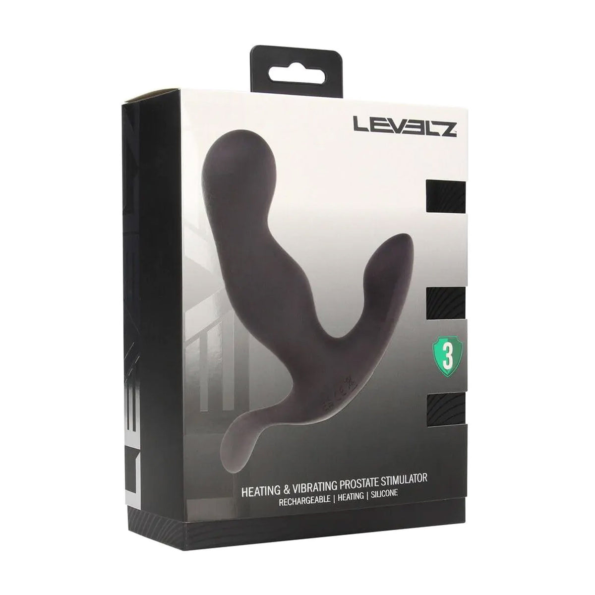 Levelz Heating and Vibrating Silicone Prostate Stimulator