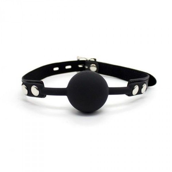 Ball Gag + Block Black