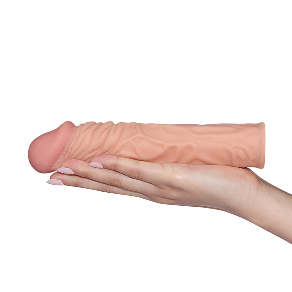 Pleasure X Tender Насадка на пенис Flesh - 18.5 см