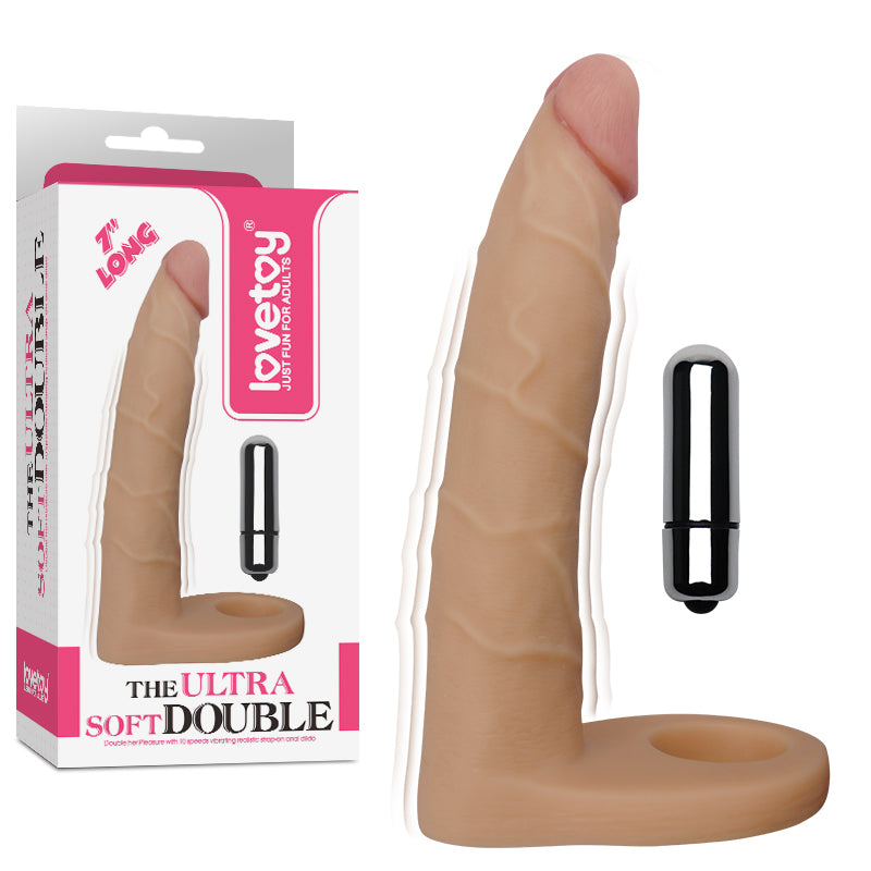 7" The Ultra Soft Double dildo