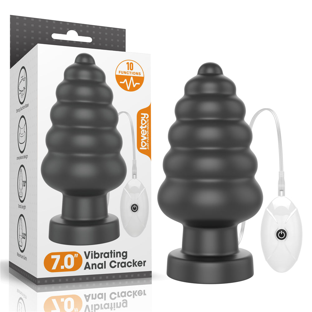 7-дюймовый вибратор для анального секса King Sized