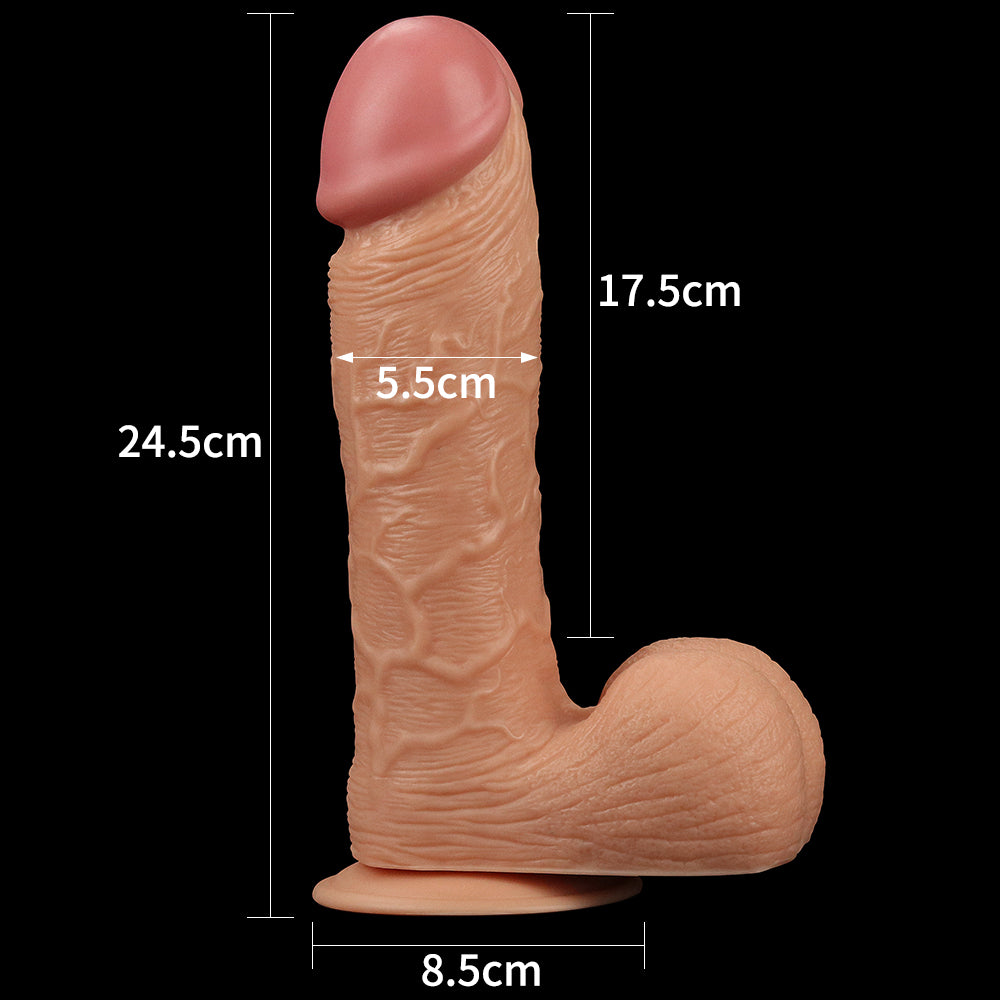 9" Legendary King Sized Realistic Dildo