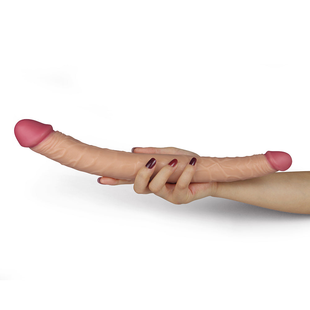 14" King Size Realistic Ladykiller Tapered Double Penetration
