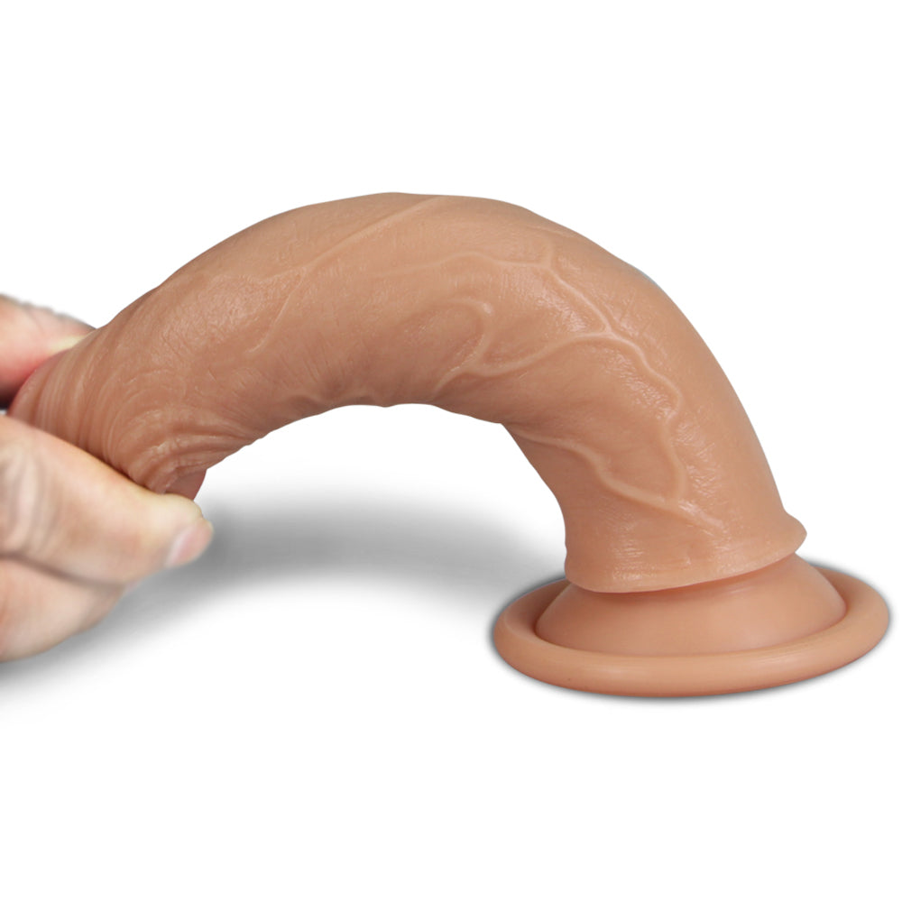 7'' Dual layered Liquid Silicone Cock