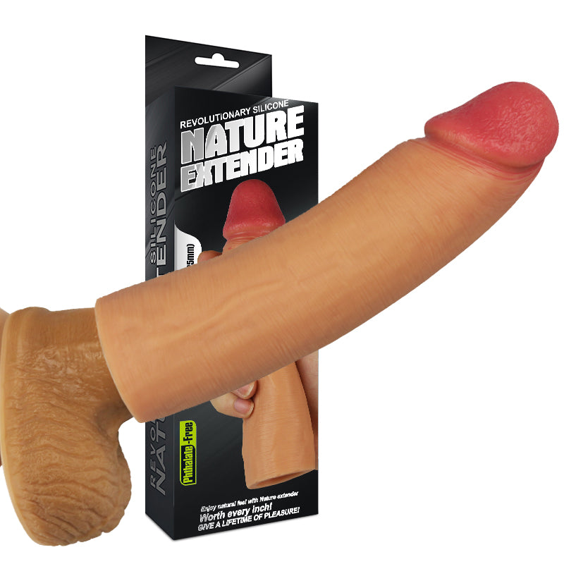 Add 1" Revolutionary Silicone Nature Extender