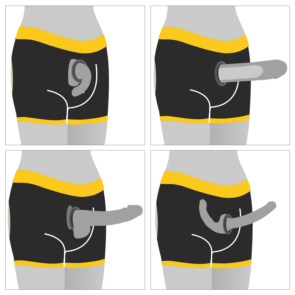 Horny Strapon Shorts (талия 33–37 дюймов)