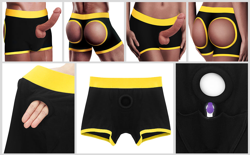 Horny Strapon Shorts (талия 33–37 дюймов)