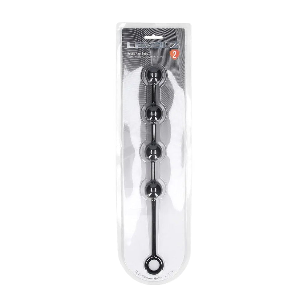 Levelz Silicone Round Anal Balls - Medium - 30 mm