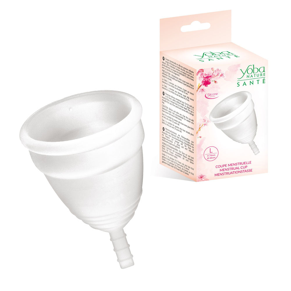 Yoba MENSTRUAL CUP White  L