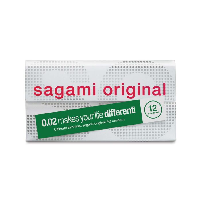 Sagami 0.02 Original PU Condom 12 pcs