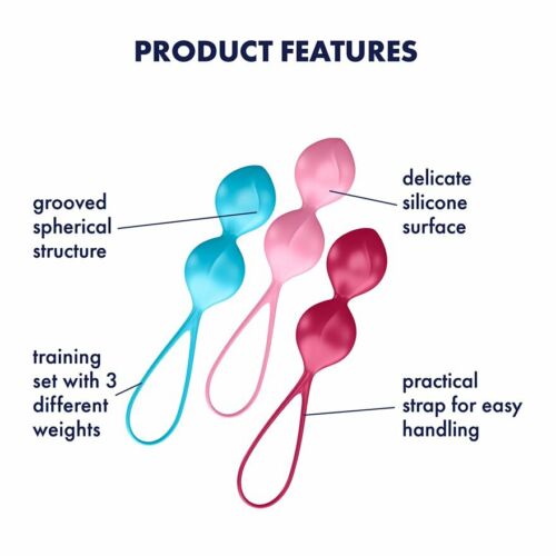 Satisfyer V Balls (Набор из 3 шт.)