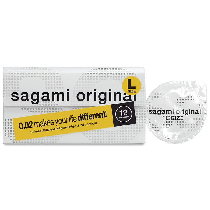 Sagami 0.02 Original PU Condom N 12 Large