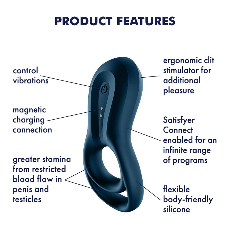 Satisfyer Epic Duo Connect App Кольцо на пенис