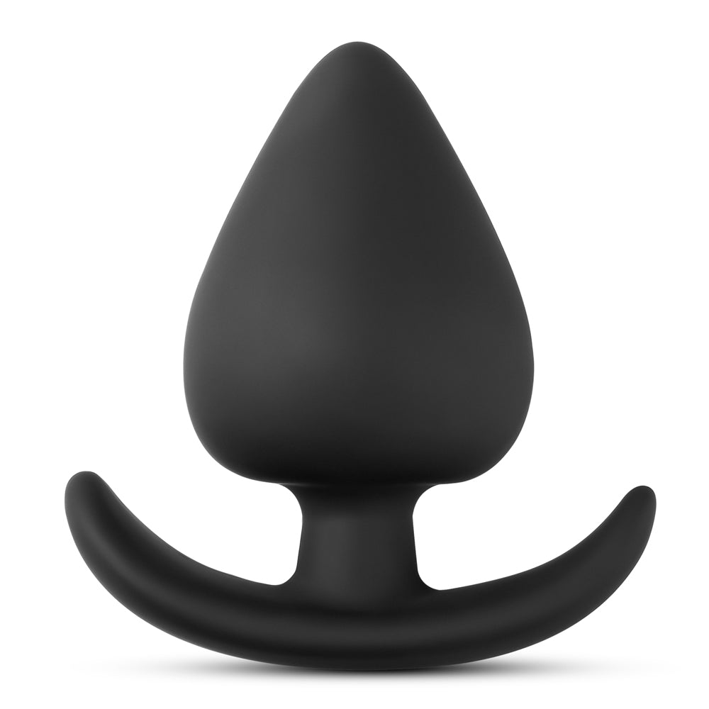 Fat Black Color Silicone Butt Plug Set ( 4 Pcs )